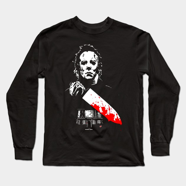 Michael Myers Long Sleeve T-Shirt by citkamt